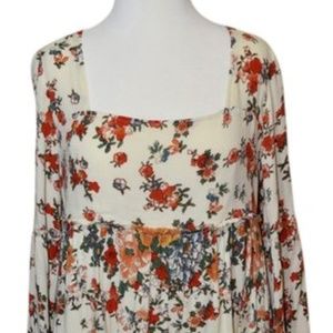 Free People Floral Boho Dress